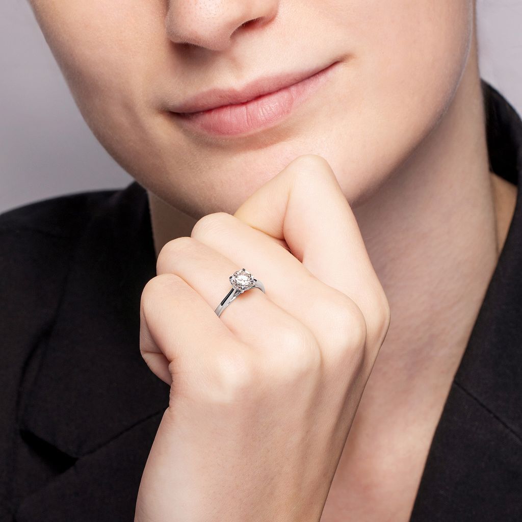 Brogle solitaire ring Brogle solitaire ring