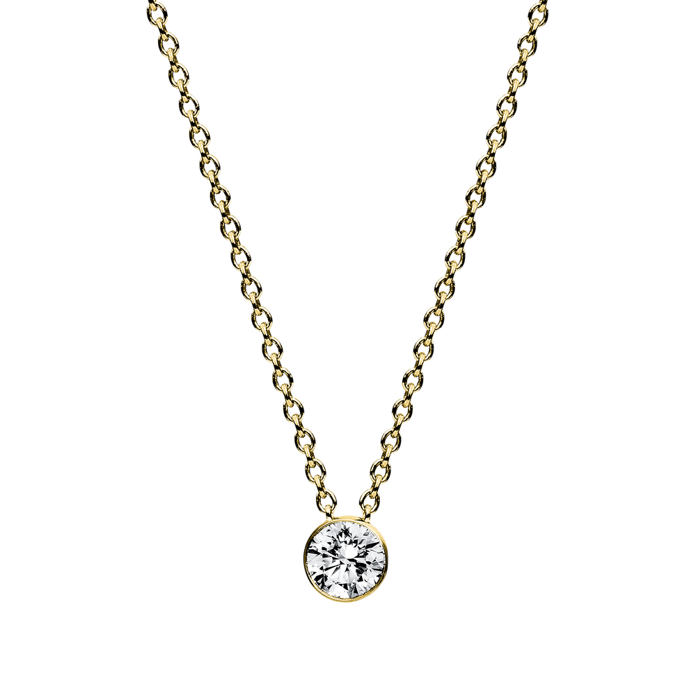 Brogle Selection necklace with pendant Sophie up to 0.25 carat Brogle Selection necklace with pendant Sophie up to 0.25 carat