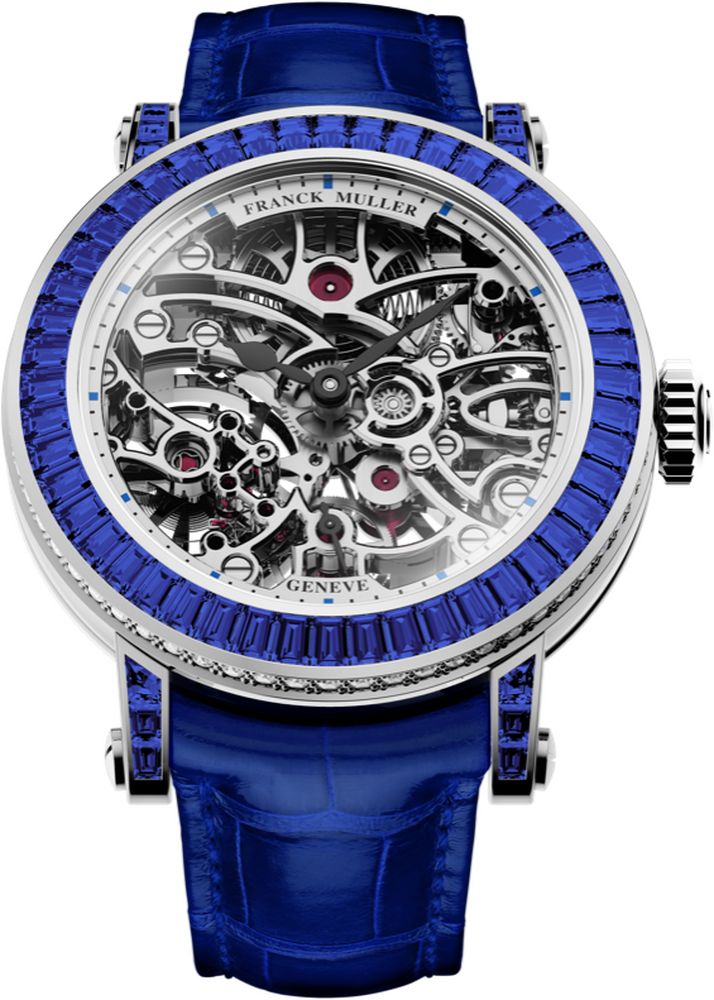 Franck Muller Round Skeleton Baguette 30.5 x 36.5mm