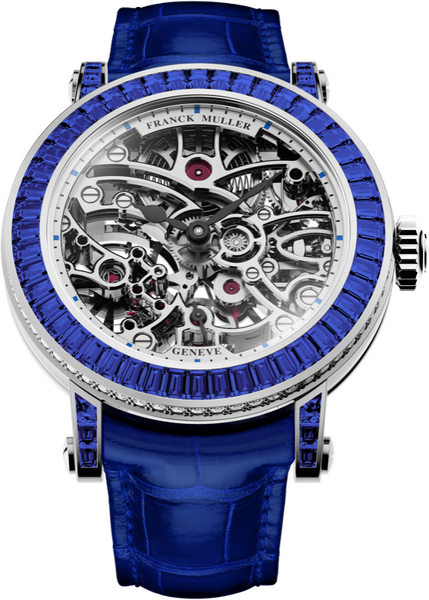 Franck Muller Round Skeleton Baguette 30.5 x 36.5mm