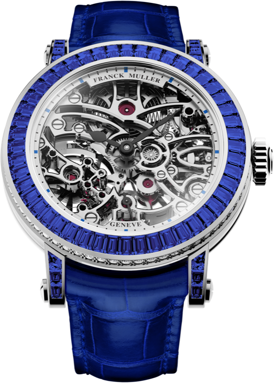 Franck Muller Round Skeleton Baguette 30,5 x 36,5mm Franck Muller Round Skeleton Baguette 30,5 x 36,5mm