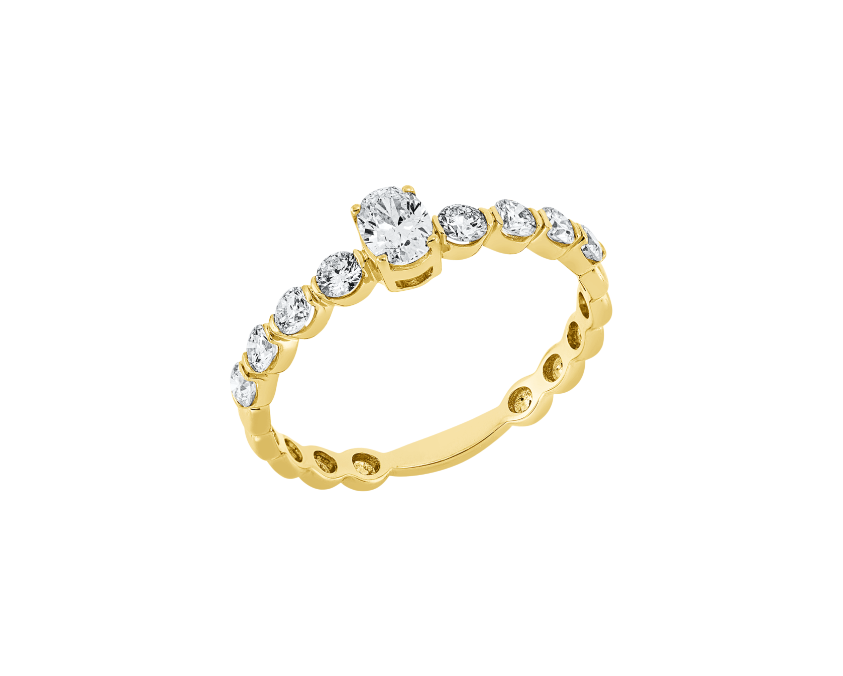 Brogle Classic solitaire ring