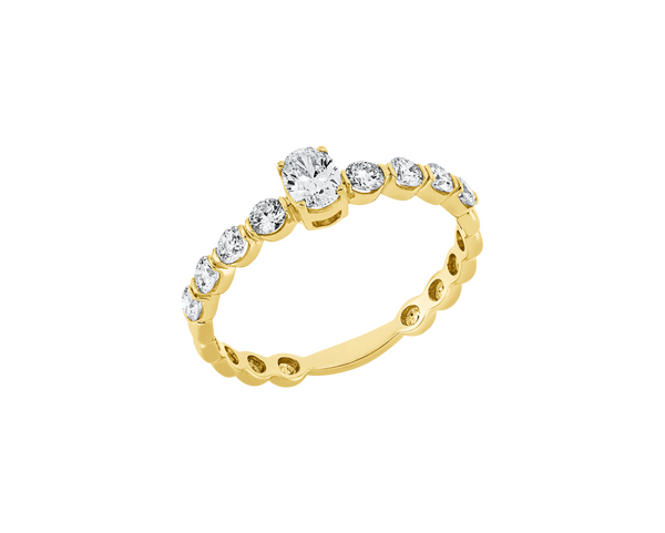 Brogle Classic solitaire ring Brogle Classic solitaire ring