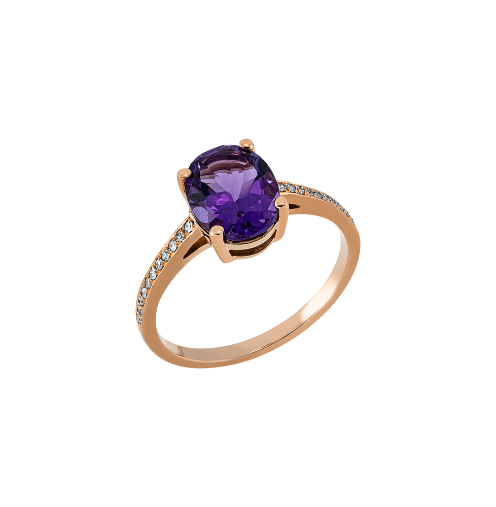 Brogle Classic Amethyst ring