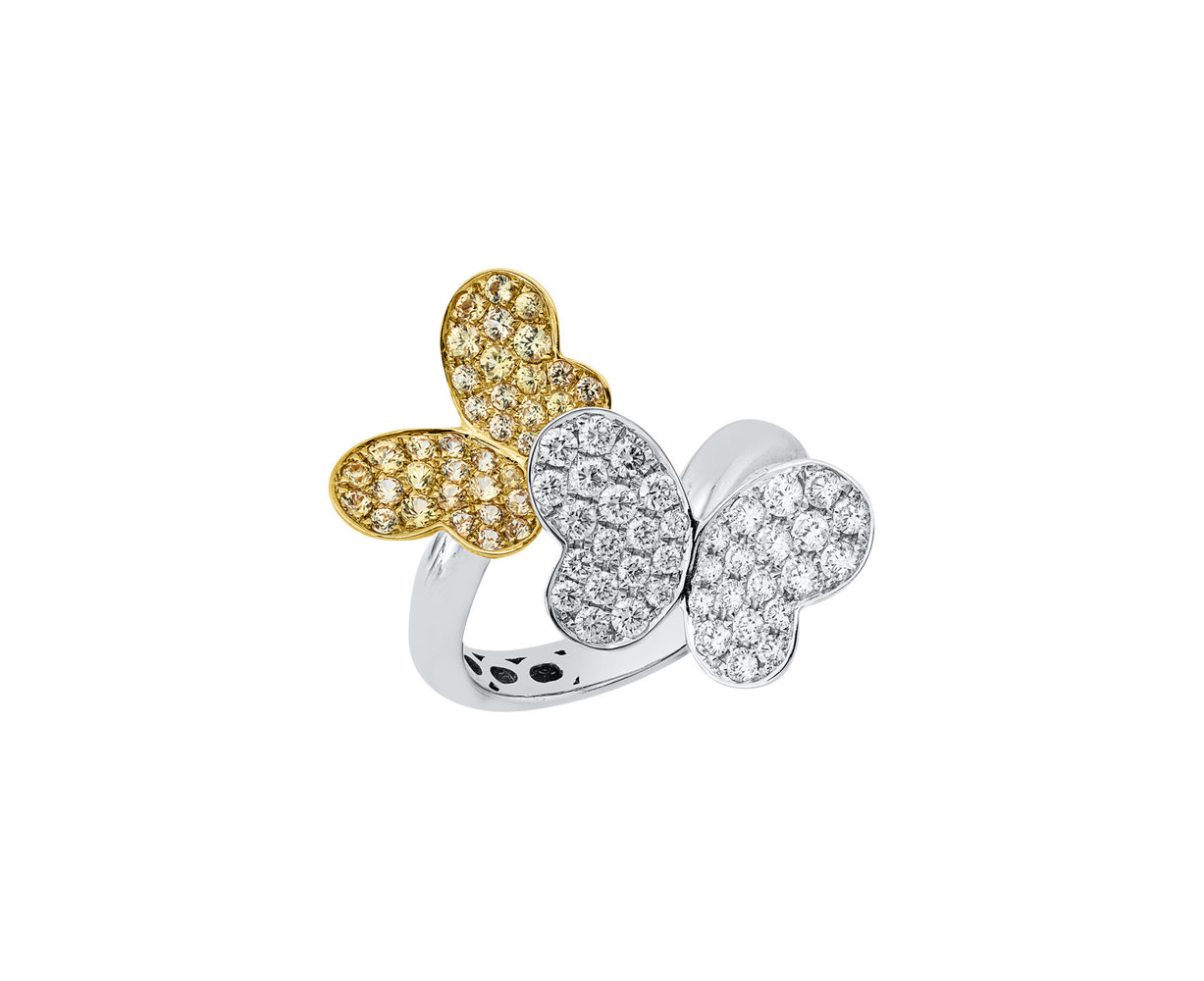 Brogle Selection Bicolor diamond ring Brogle Selection Bicolor diamond ring