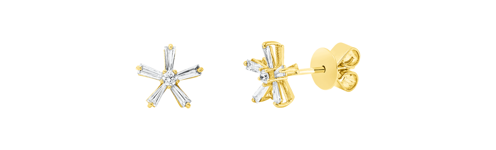 Brogle Classic diamond stud earrings Brogle Classic diamond stud earrings