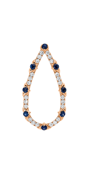 Brogle Selection sapphire pendant
