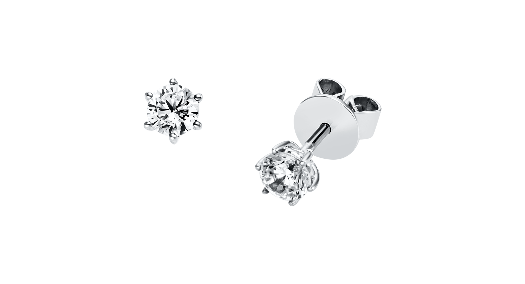 Brogle Selection Marie stud earrings up to 0.25 carat Brogle Selection Marie stud earrings up to 0.25 carat