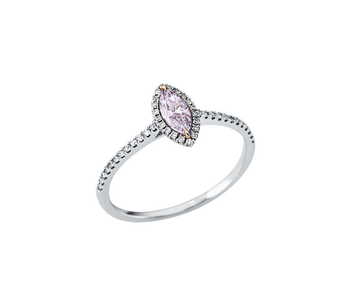 Brogle Selection Bicolor diamond ring