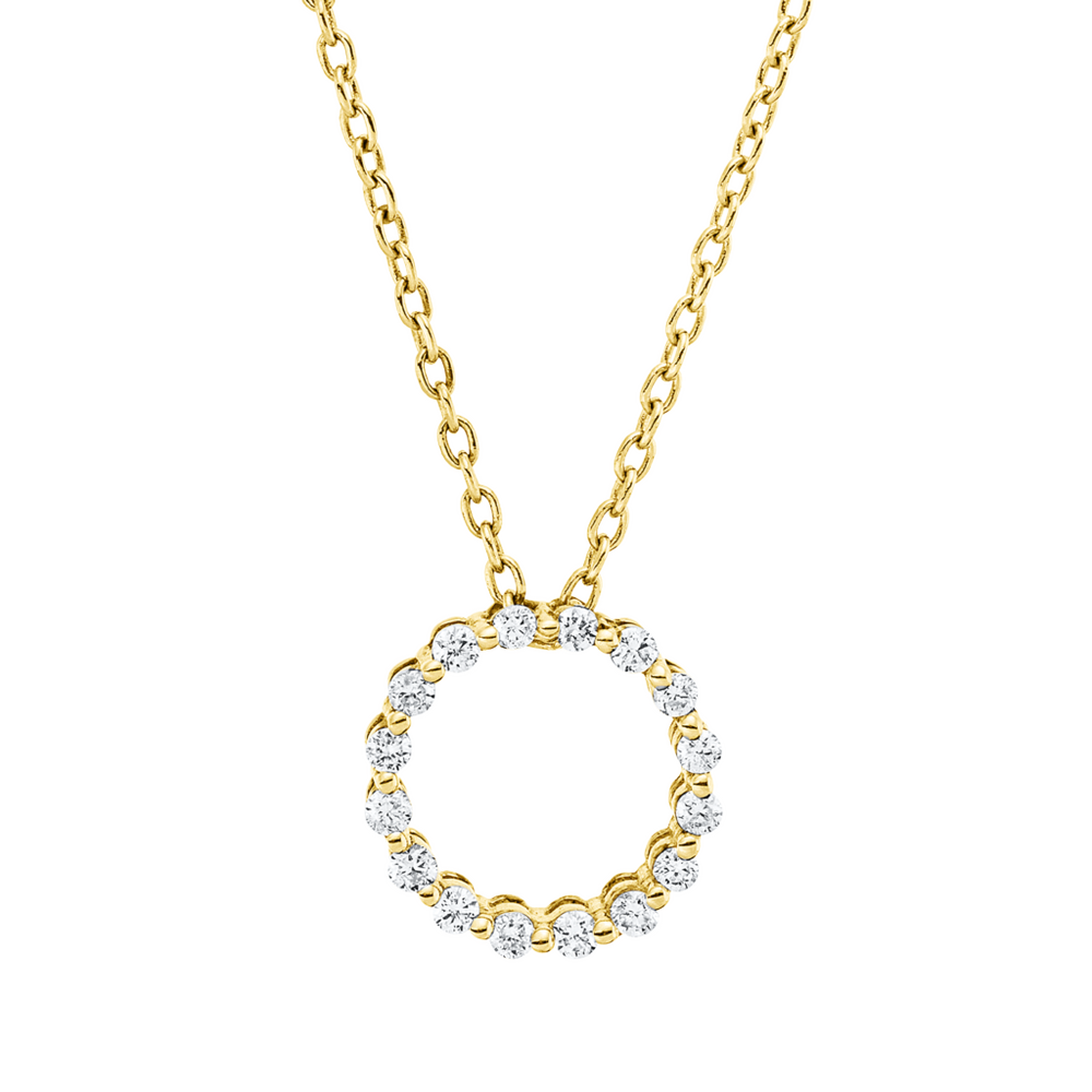 Brogle Classic Kette mit Diamantkreis Brogle Classic Kette mit Diamantkreis