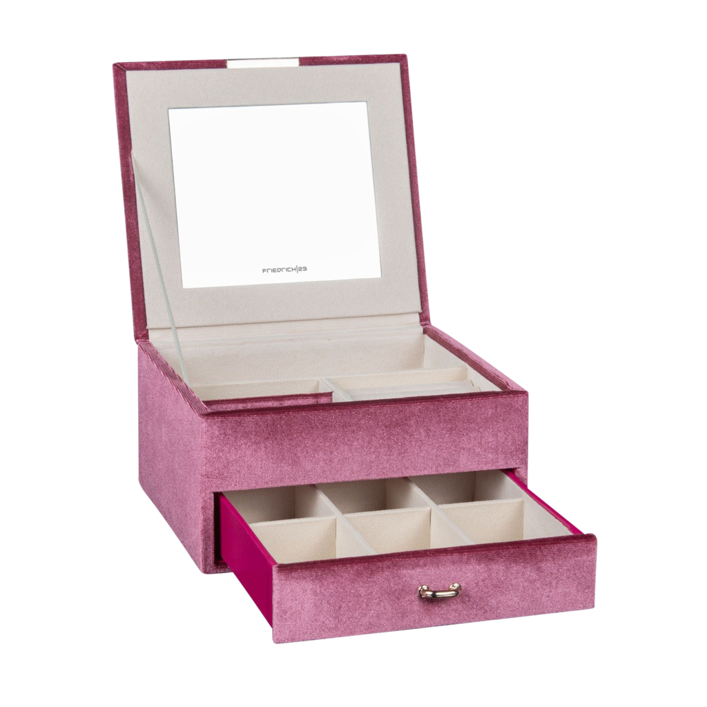 Friedrich Schmuckkästchen Chenille - Fuchsia Friedrich Schmuckkästchen Chenille - Fuchsia