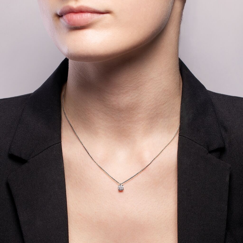 Brogle solitaire necklace Julia up to 0.5 carat