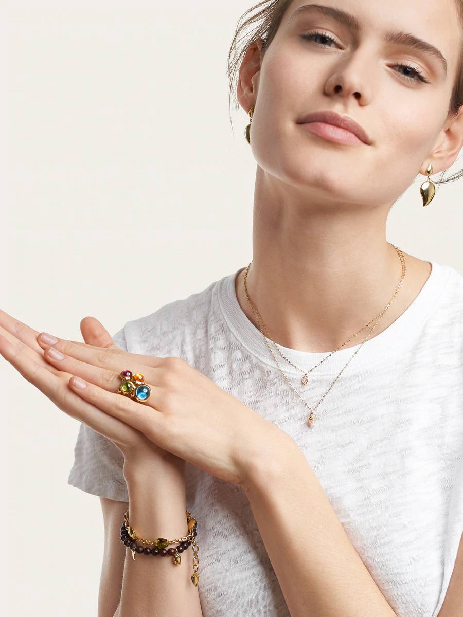 Tamara Comolli Signature Sparkle Drop Halskette mit Anhänger Tamara Comolli Signature Sparkle Drop Halskette mit Anhänger