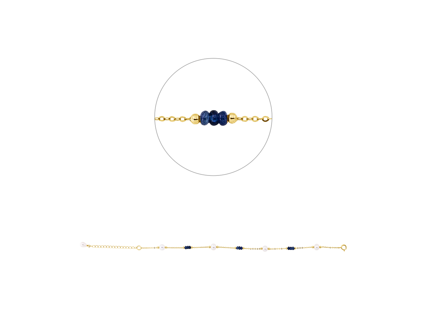 Brogle Classic sapphire bracelet