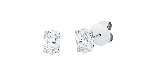 Brogle Selection diamond stud earrings