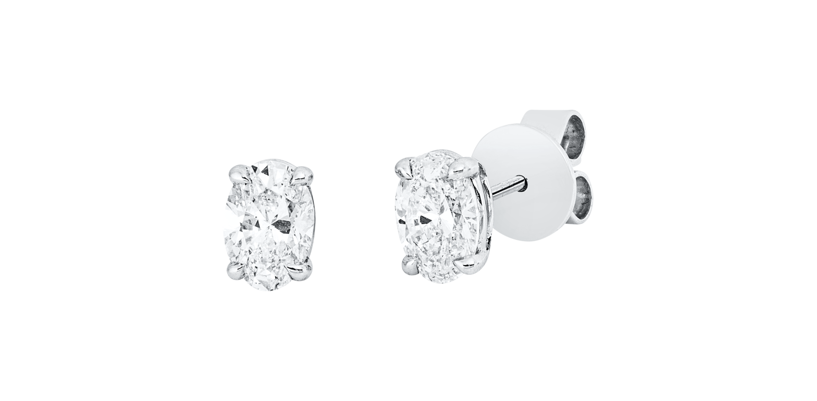 Brogle Selection diamond stud earrings Brogle Selection diamond stud earrings