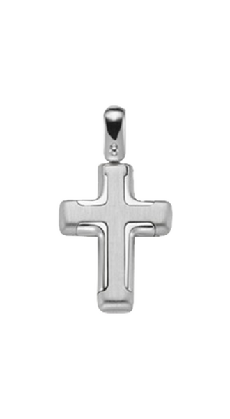 Brogle Classic cross pendant in gold Brogle Classic cross pendant in gold