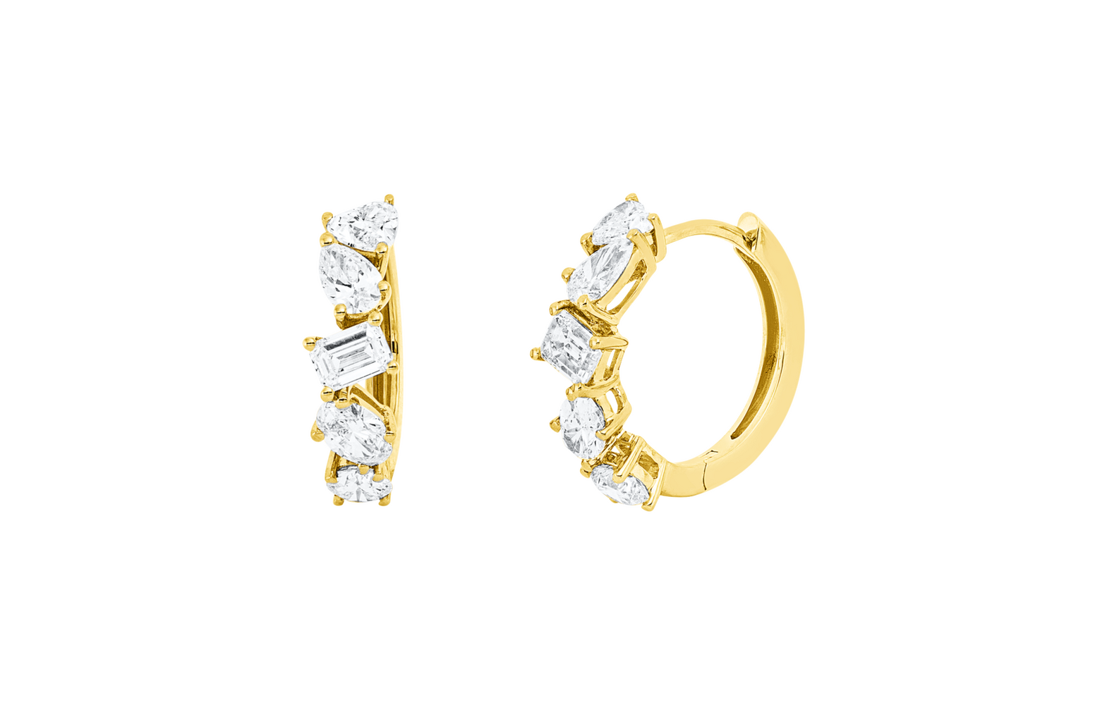 Brogle Selection diamond stud earrings Brogle Selection diamond stud earrings