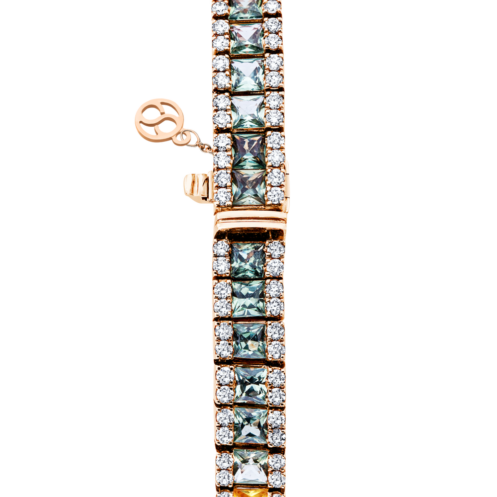 Brogle Selection Saphirarmband Rainbow Brogle Selection Saphirarmband Rainbow