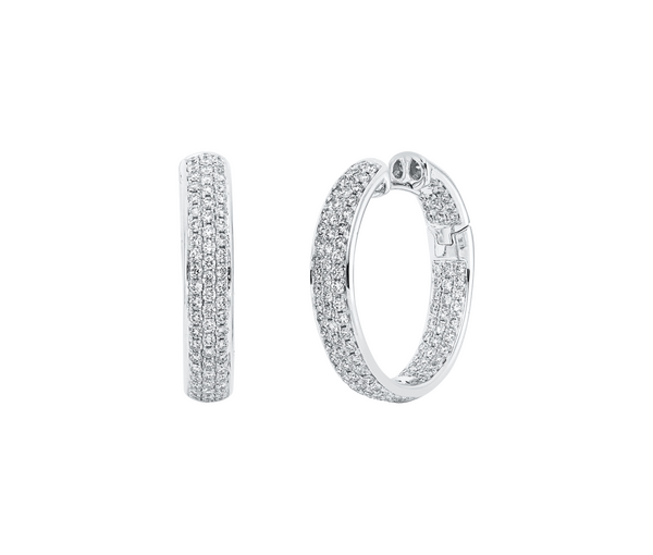 Brogle Classic Diamantcreolen