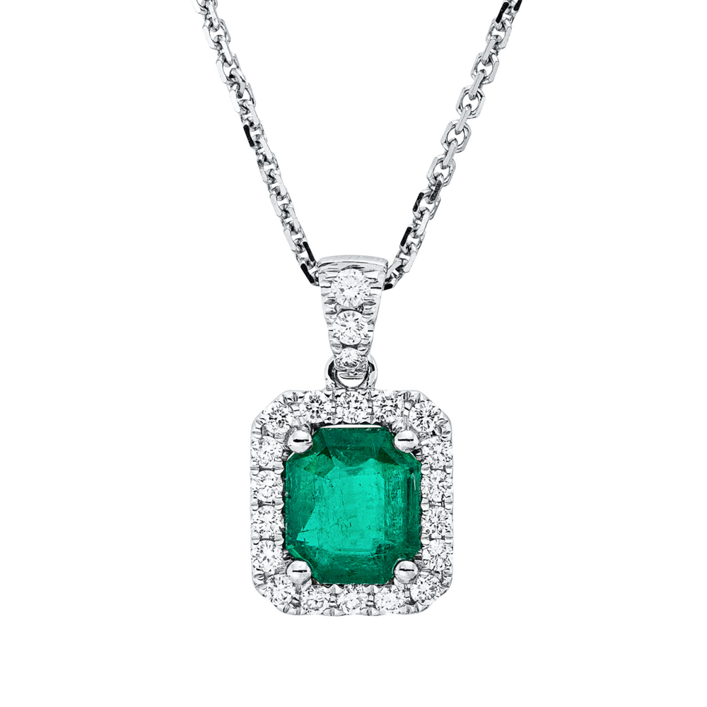 Brogle Selection Kette mit Smaragdanhänger Brogle Selection Kette mit Smaragdanhänger