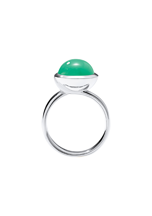 Tamara Comolli Bouton Chrysoprase L Ring