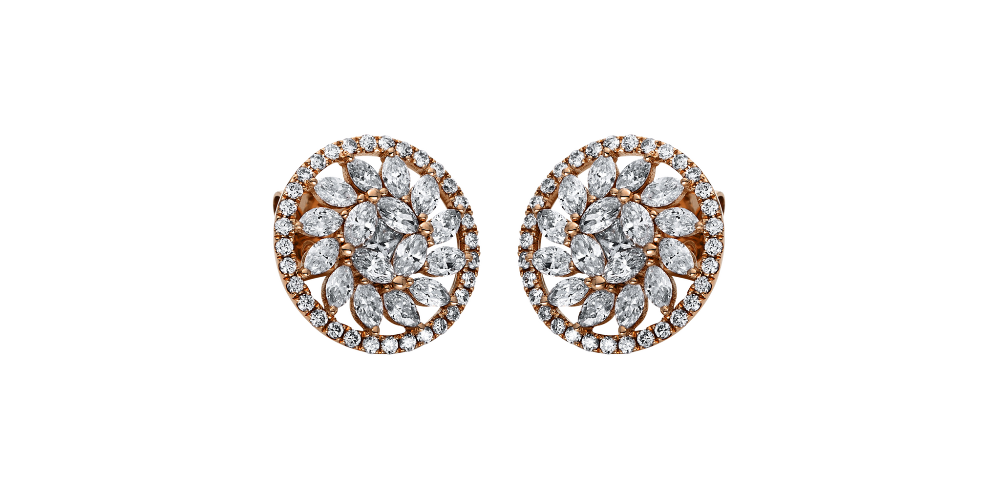 Brogle Selection diamond stud earrings Brogle Selection diamond stud earrings