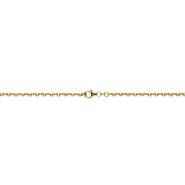 Brogle Classic anchor bracelet diamond cut 2.5mm Brogle Classic anchor bracelet diamond cut 2.5mm