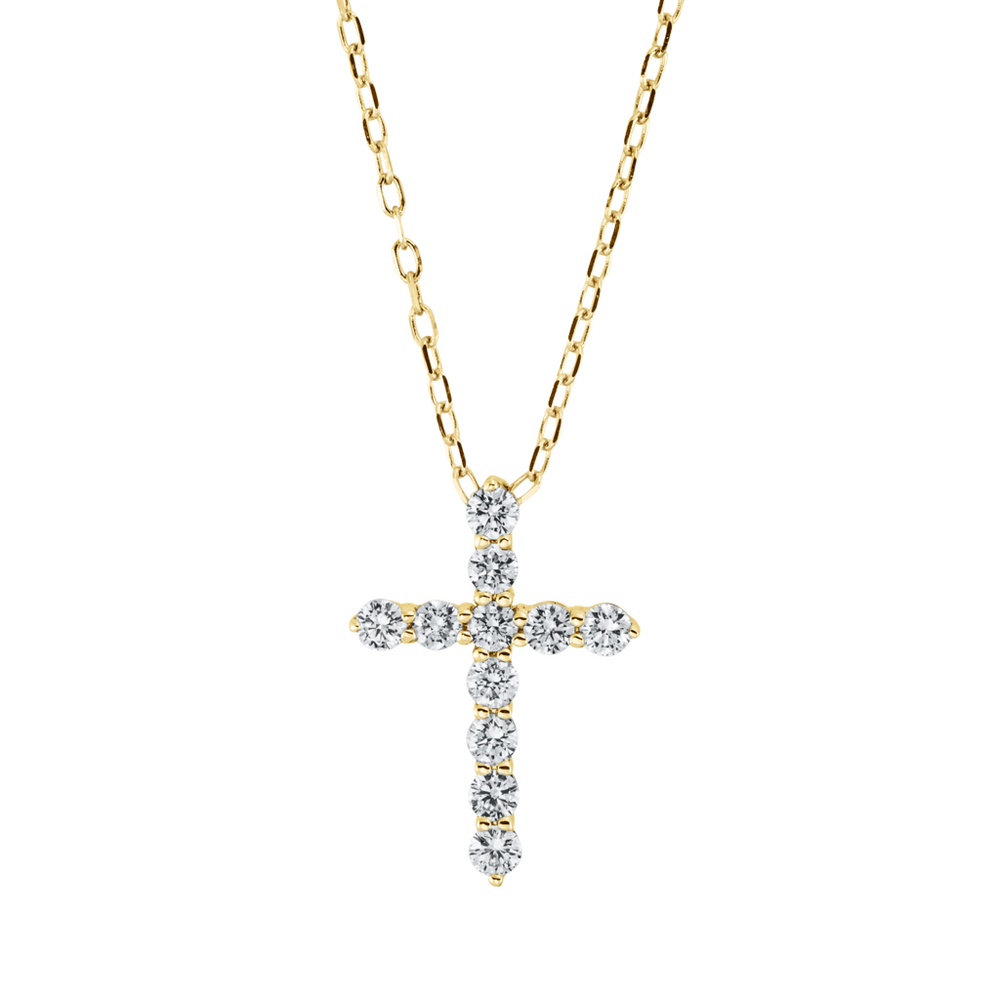 Brogle Selection Spirit cross necklace with pendant