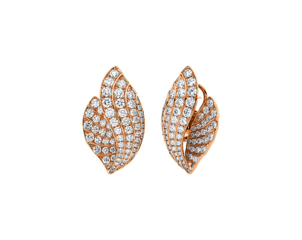 Brogle Selection diamond hoop earrings