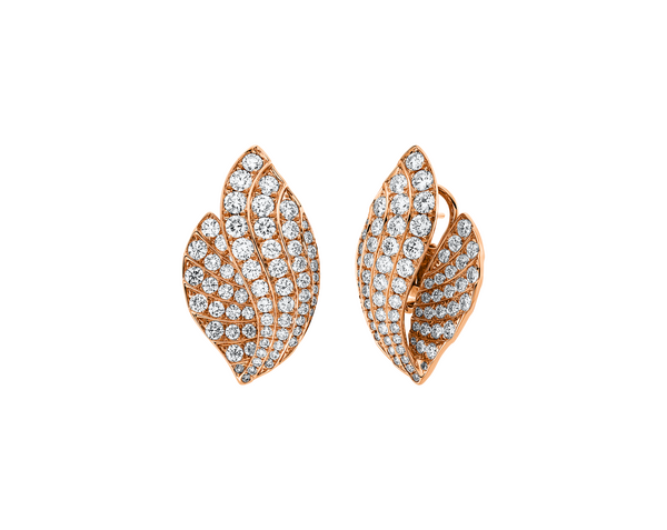 Brogle Selection diamond hoop earrings Brogle Selection diamond hoop earrings