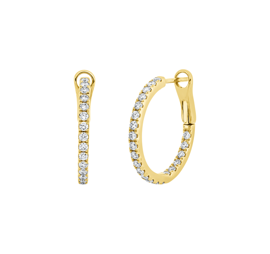 Brogle Classic Diamantcreolen