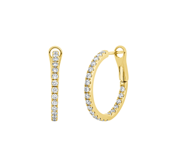 Brogle Classic Diamantcreolen Brogle Classic Diamantcreolen