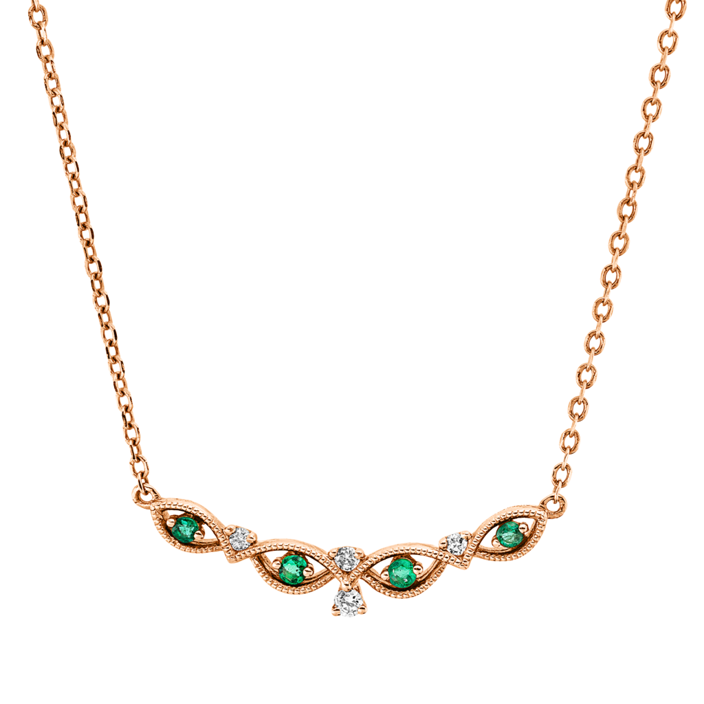 Brogle Classic emerald necklace Brogle Classic emerald necklace