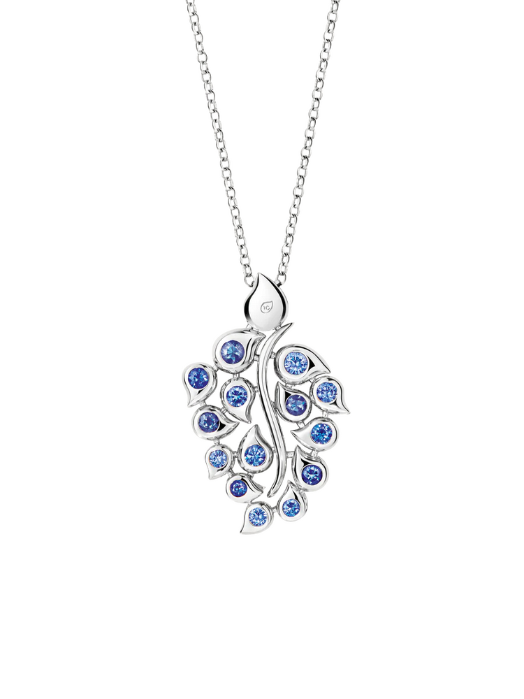 Tamara Comolli Snowflakes Leaf Sky Pendant