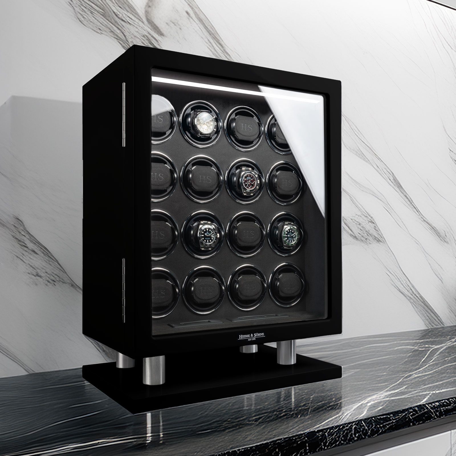 Heisse & Söhne Uhrenbeweger Collector 16