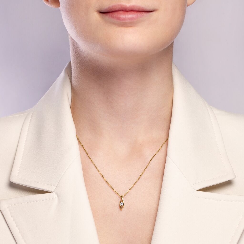 Brogle solitaire necklace Brogle solitaire necklace