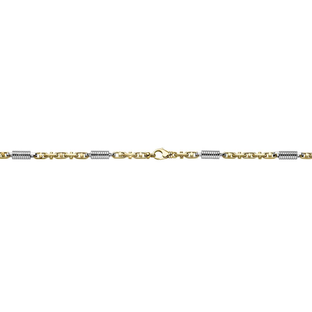 Brogle Classic Monte Carlo bicolour bracelet 7mm Brogle Classic Monte Carlo bicolour bracelet 7mm