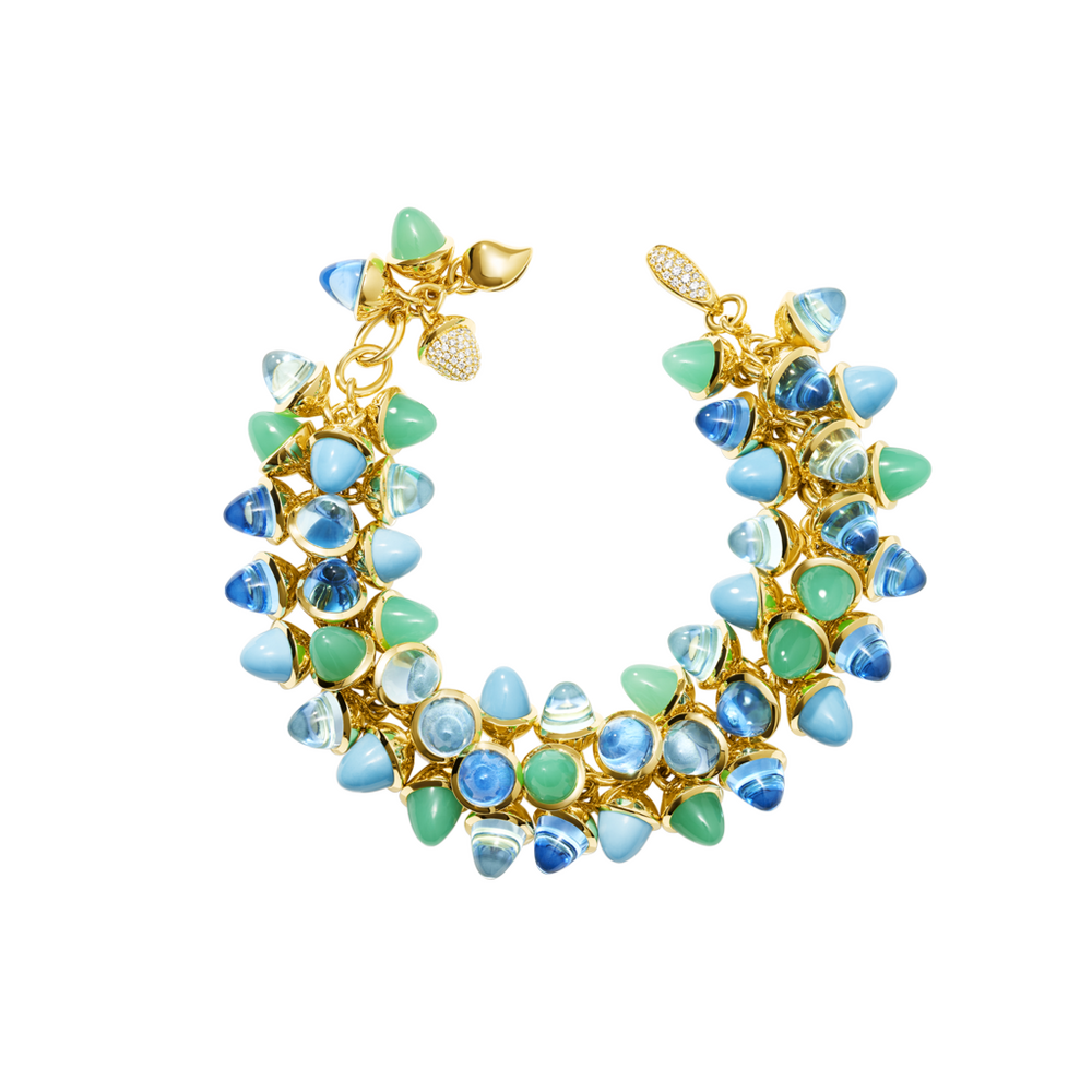 Tamara Comolli MIKADO Flamenco "Lagoon" bracelet