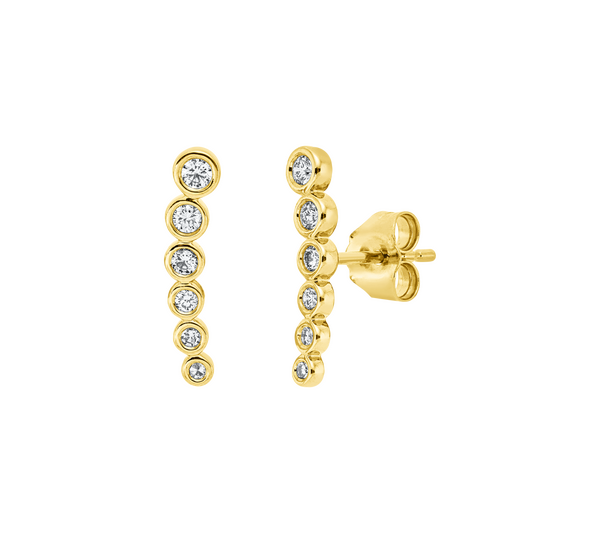 Brogle Classic diamond stud earrings Brogle Classic diamond stud earrings