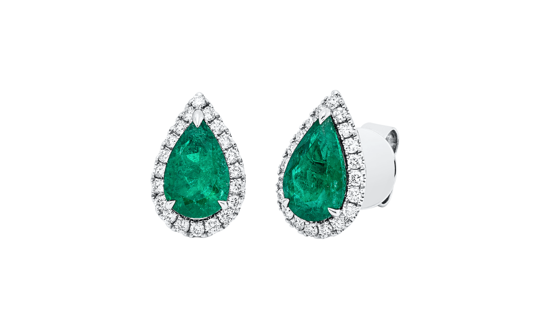 Brogle Selection Smaragdohrstecker