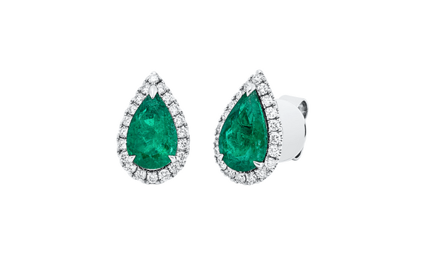 Brogle Selection Smaragdohrstecker