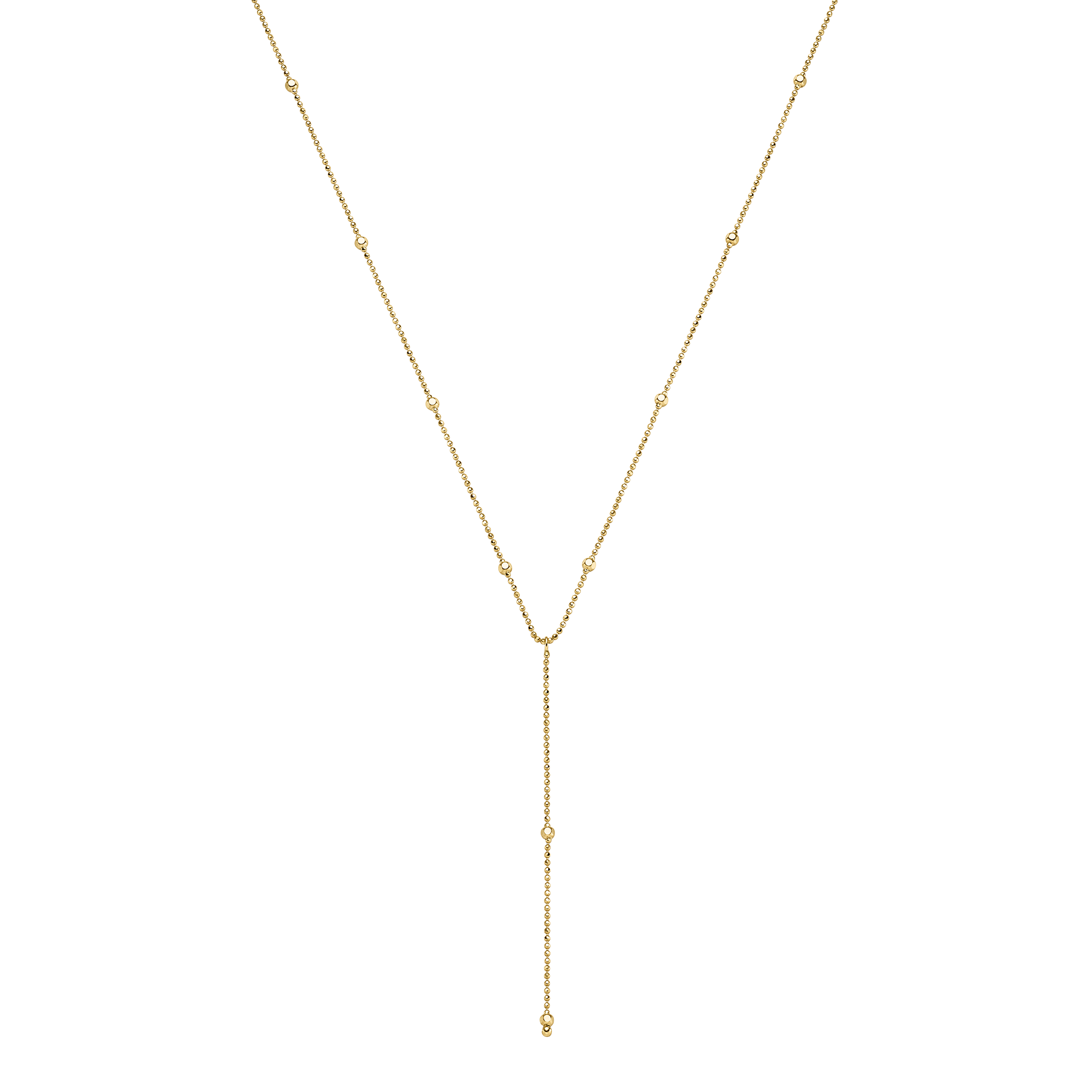 Brogle Classic Bicolor Kügelchen Y-Kette 0,9mm