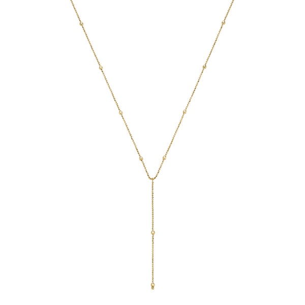 Brogle Classic Bicolor Kügelchen Y-Kette 0,9mm