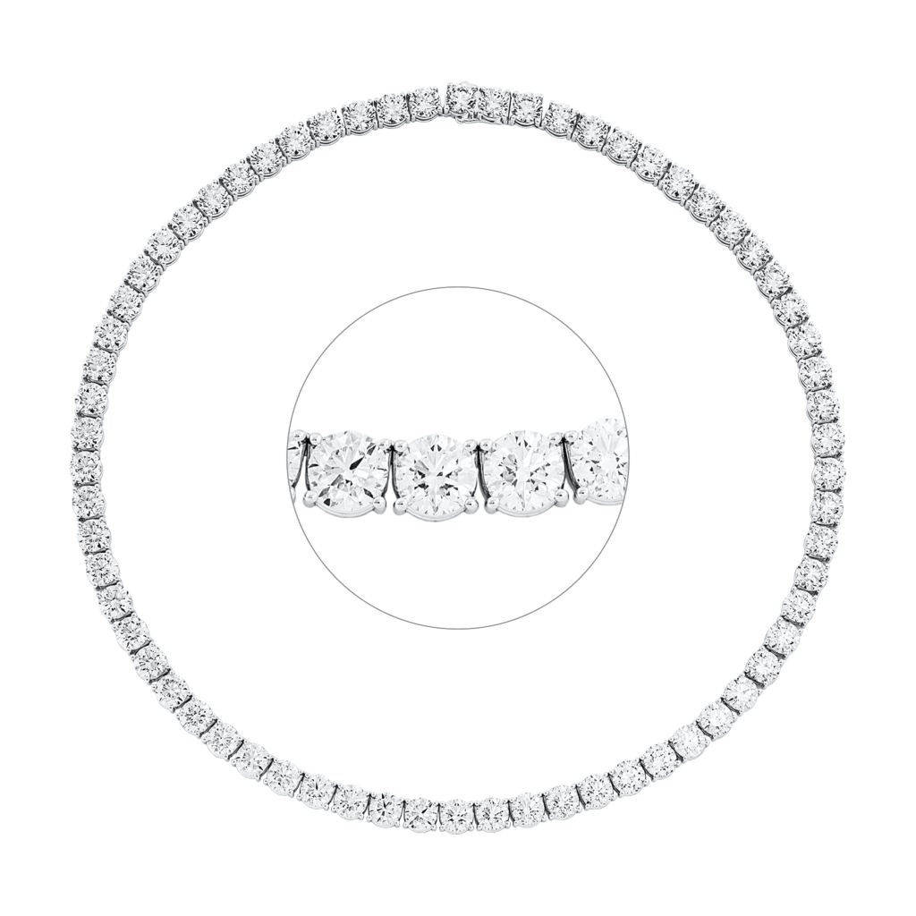 Brogle Selection tennis necklace