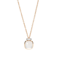 Pomellato Nudo milk quartz necklace with Pendant
