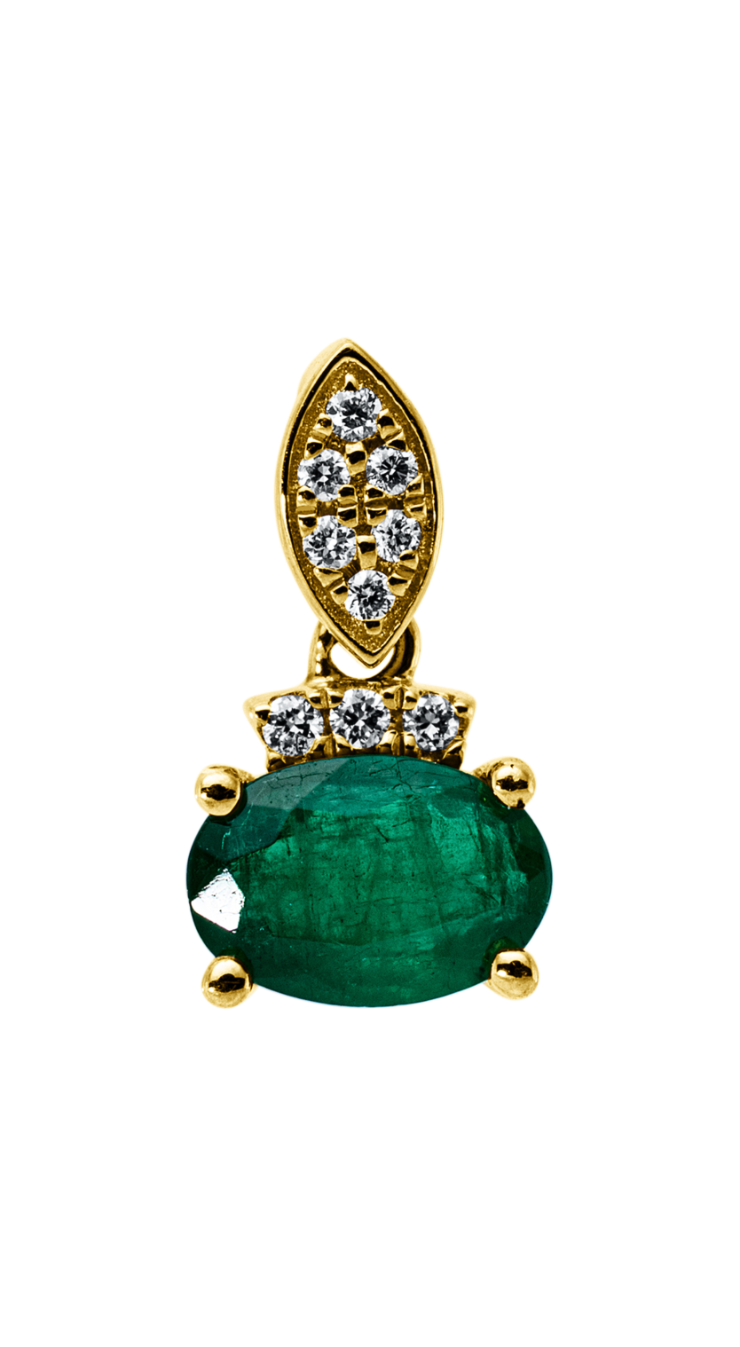 Brogle Classic emerald pendant Brogle Classic emerald pendant
