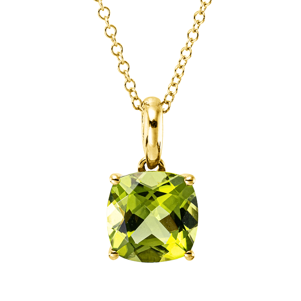 Brogle Classic Kette mit Peridotanhänger