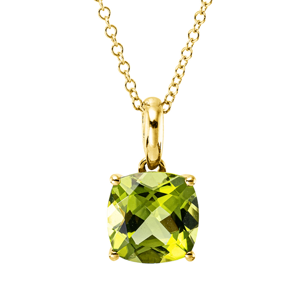 Brogle Classic Kette mit Peridotanhänger Brogle Classic Kette mit Peridotanhänger