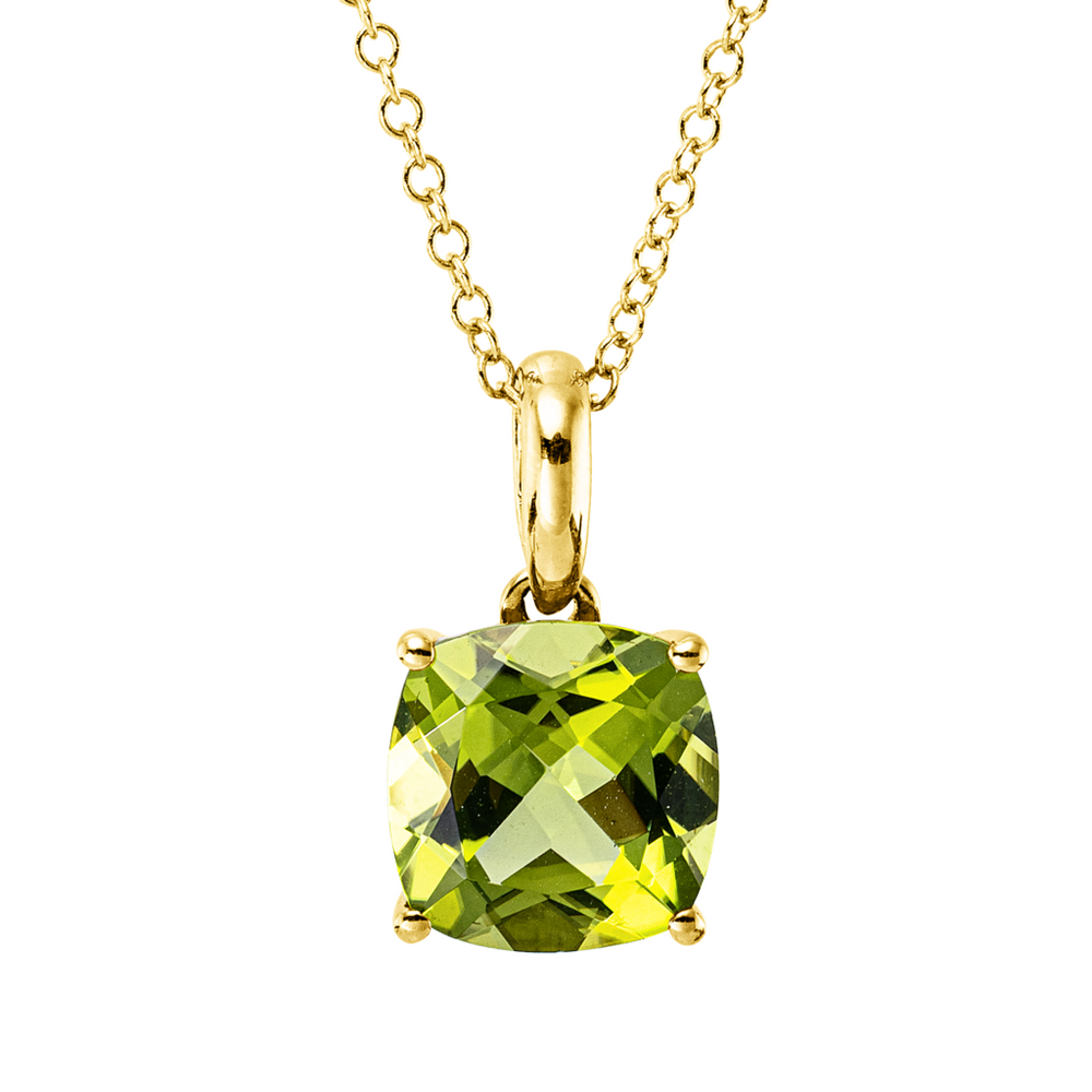 Brogle Classic Kette mit Peridotanhänger Brogle Classic Kette mit Peridotanhänger
